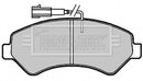 Borg & Beck Front Brake Pad Set -BBP2020