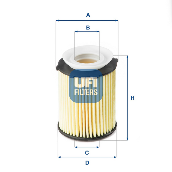 UFI Oil Filter - Ch11473Eco - 25.178.00
