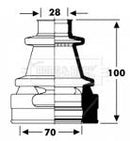 Borg & Beck Cv Joint Boot Kit Part No -BCB2797