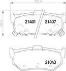 Mintex Brake Pad Set fits -Honda Suzuki MDB1302 (also fits other vehicles)