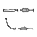 BM Cats Petrol Catalytic Converter - BM91081 with Fitting Kit - FK91081