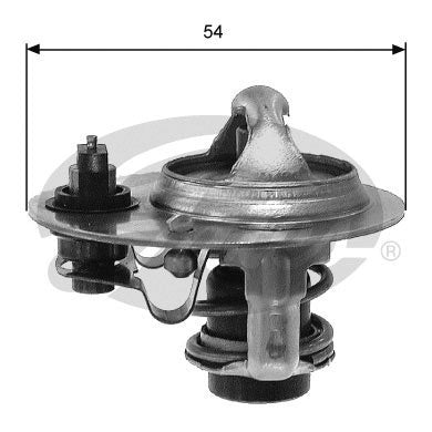 Gates Thermostat, coolant - TH30788G1