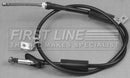 First Line Brake Cable- RH Rear -FKB2820