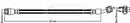 Borg & Beck Brake Hose Part No -BBH8300