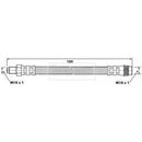 Borg & Beck Brake Hose Part No -BBH6606