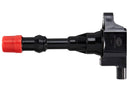HELLA 5DA 358 000-121 Ignition Coil - 12V - 4-pin connector - Bolted