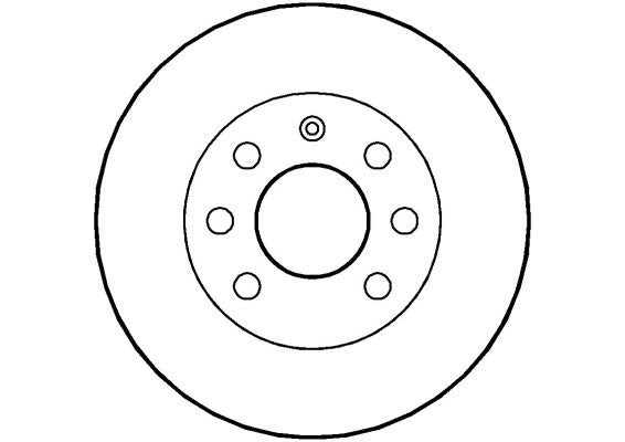 Disctech Brake Disc - Fits Austin, Bedford - ABD2006 - Front Axle