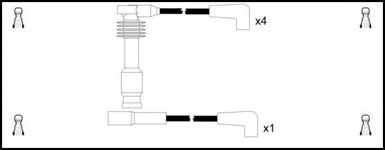 ElectroSpark Ignition Lead Set - OEK815