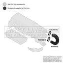 First Line Air Filter Hose Part No -FTH1470