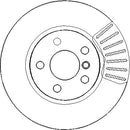 Disctech Brake Disc - Fits Bmw - ABD3265 - Front Axle