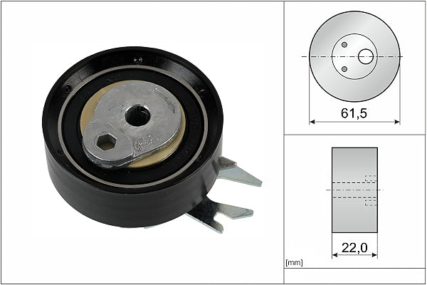 INA Tensioner Pulley - Timing Belt - Part No - 531025230