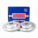 Borg & Beck Brake Disc Pair Part No -BBD4084