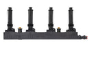 HELLA 5DA 358 000-351 Ignition Coil - 12V - 5-pin connector - Bolted