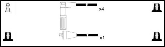 ElectroSpark Ignition Lead Set - OEK495