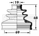 First Line Cv Joint Boot Kit Part No -FCB6044