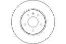 Disctech Brake Disc - Fits Chevrolet - ABD2196 - Front Axle