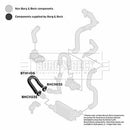 Borg & Beck Turbo Hose Part No -BTH1406