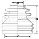 First Line Cv Joint Boot Kit Part No -FCB6240