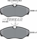 Textar Brake Pad Set - 2309903