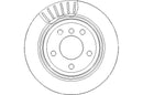 Disctech Brake Disc - Fits Bmw - ABD3203 - Rear Axle