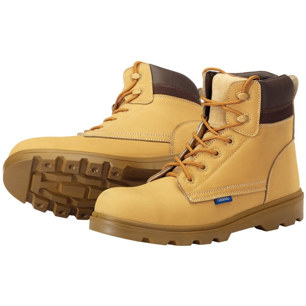Nubuck Style Safety Boots, Size 9, S1 P SRC