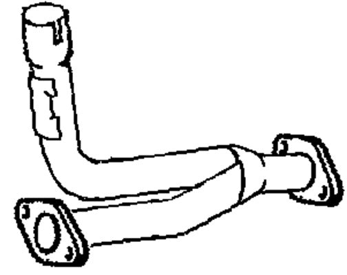 Klarius JR319W - Centre Pipe  - Fits Jaguar X-Type 2.5,3.0i