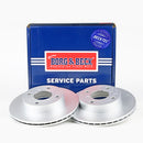 Borg & Beck Brake Disc Pair Part No -BBD4167