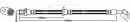 Borg & Beck Brake Hose Part No -BBH8669
