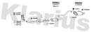 Klarius DN594J - Box With Centre Pipe  - Fits Nissan Almera 1.5i