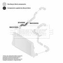 Borg & Beck Turbo Hose Part No -BTH1085