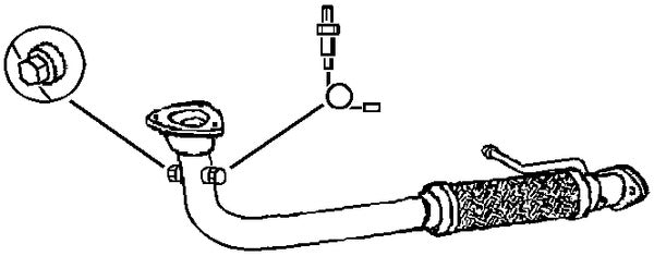 Klarius 301052 - Front Pipe For Cat  - Fits Rover 111 1.1i