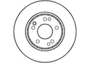 Disctech Brake Disc - Fits Mercedes-benz - ABD3529 - Front Axle