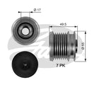 Gates DriveAlign Overrunning Alternator Pulley - OAP7086