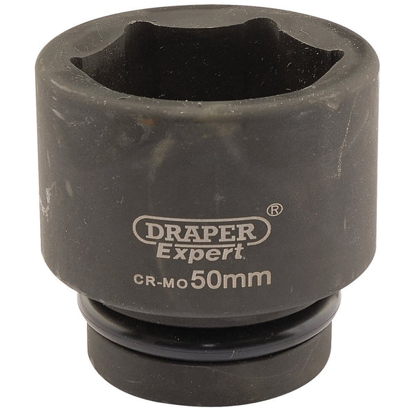 Expert HI-TORQ 6 Point Impact Socket, 1" Sq Dr, 50mm