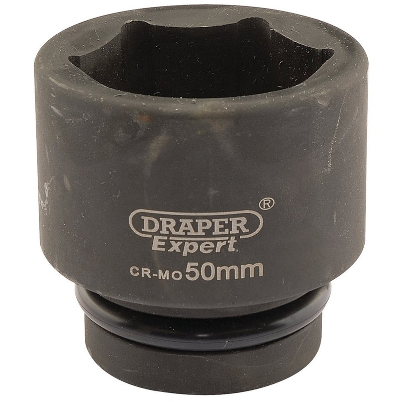 Expert HI-TORQ 6 Point Impact Socket, 1" Sq Dr, 50mm