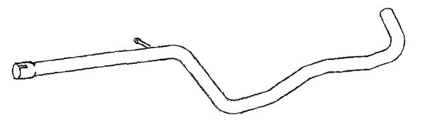 Klarius VW970J - Centre Pipe