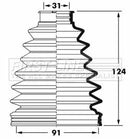 First Line Cv Joint Boot Kit Part No -FCB6056