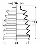 First Line Cv Joint Boot Kit Part No -FCB6012