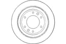 Disctech Brake Disc - Fits Hyundai, Jeep - ABD3067 - Rear Axle