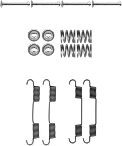 Textar Brake Shoe Fitting Kit - 97036800