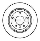 Borg & Beck Brake Disc Pair Part No -BBD5144