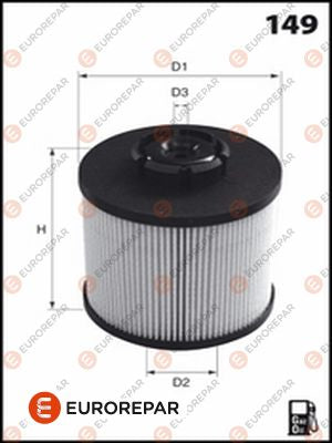 Eurorepar Fuel filter - 1643630780