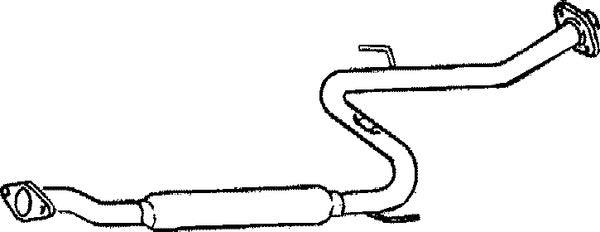 Klarius TY272L - Box With Centre Pipe
