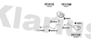 Klarius FE1011D - Centre Pipe  - Fits Ford Galaxy 2.0TDCi