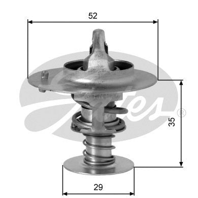 Gates Thermostat, coolant - TH03391G1