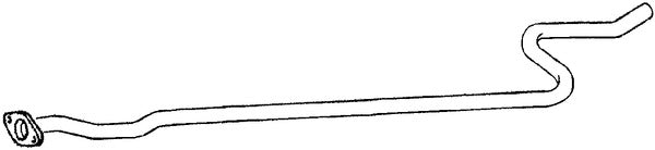 Klarius PG799X - Centre Pipe  - Fits Peugeot 207 1.4