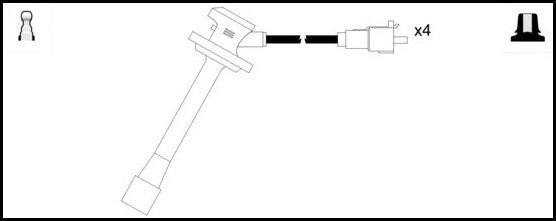ElectroSpark Ignition Lead Set - OEK343