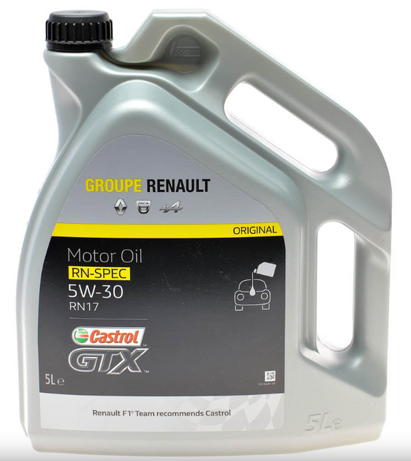 Genuine Renault Castrol RN17 5W30 R (5L) - 77 11 943 681