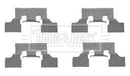 Borg & Beck Fitting Kit - Pads Part No -BBK1325
