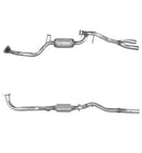 BM Cats Petrol Catalytic Converter - BM90611 with Fitting Kit - FK90611